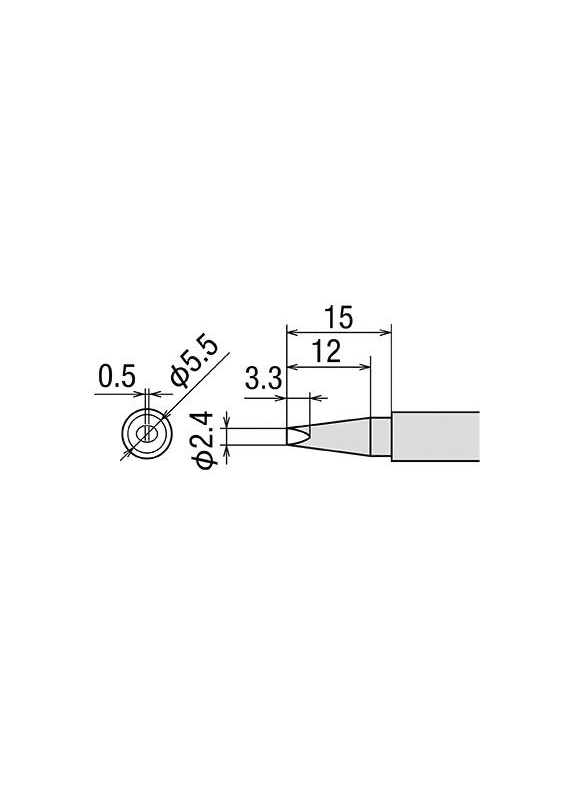 PANNE TOURNEVIS 2.4mm