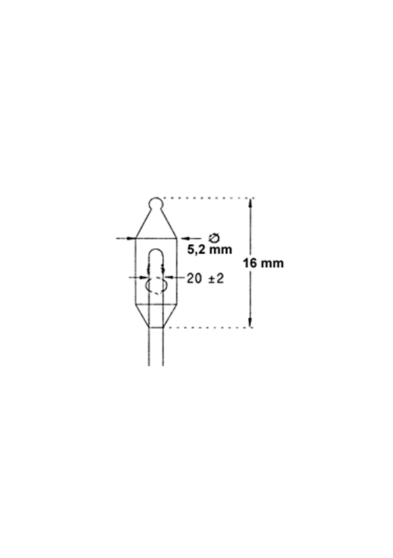 AMPOULE LUCIOLES 12V / 100mA