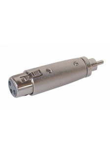 ADAPTATEUR XLR FEMELLE VERS RCA MÂLE