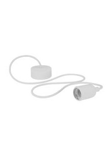 LUMINAIRE DESIGN À SUSPENSION EN CORDAGE - BLANC