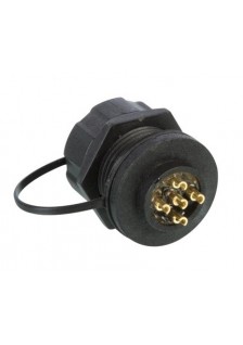 CONNECTEUR MULTICONTACTS FEMELLE ÉTANCHE - 5 CONTACTS