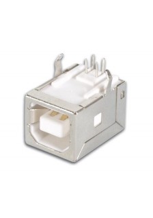 USB B FEMELLE -SIMPLE CONNECTEUR 90° - POUR CI