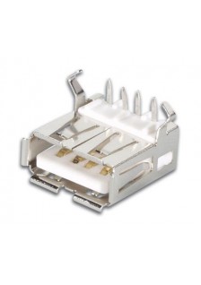 USB A FEMELLE - SIMPLE CONNECTEUR 90° - POUR CI