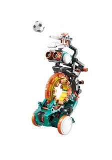 KIT DE CONSTRUCTION ROBOT DE CODAGE MÉCANIQUE 5 EN 1