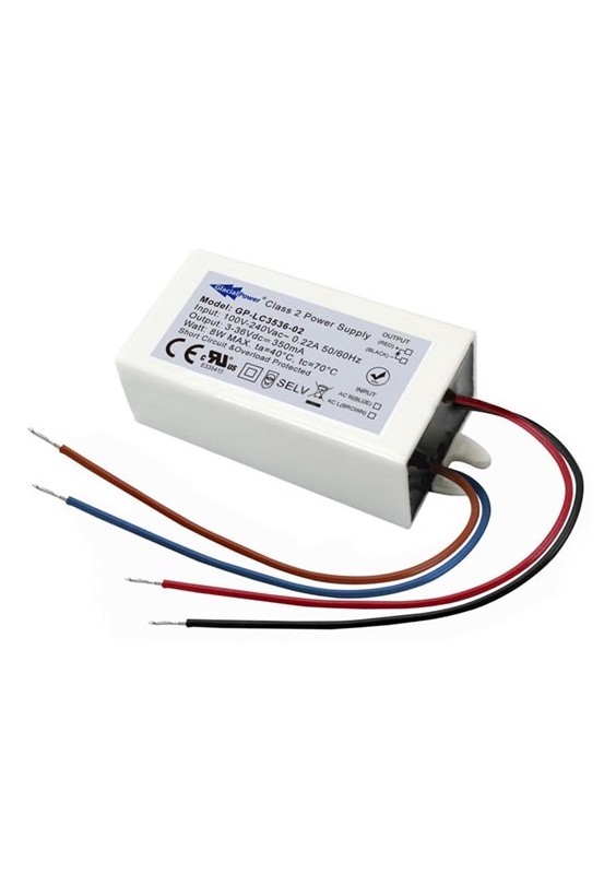 DRIVER 350mA - DE 3 A 36 VDC - 8 W