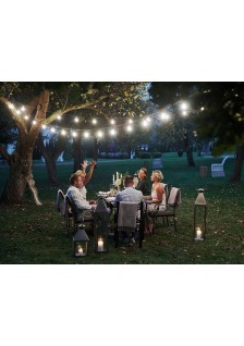 GUIRLANDE 20xDOUILLES E27 - 10m