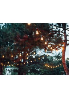 GUIRLANDE 20xDOUILLES E27 - 10m