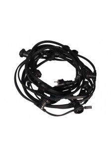 GUIRLANDE 50xDOUILLES E27 - 25m