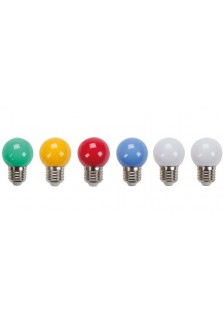 AMPOULES LED MULTICOLORES - 10 PIÈCES
