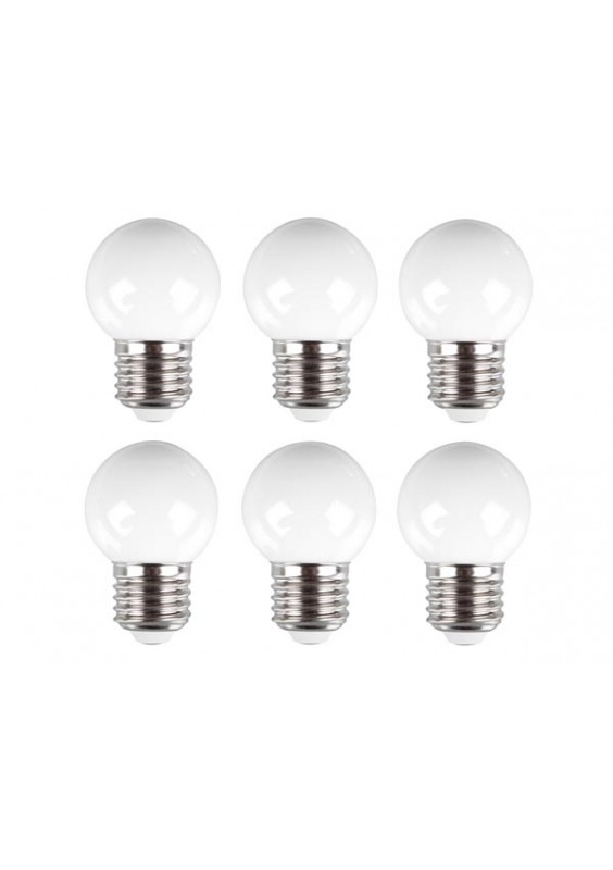 AMPOULES LED BLANC CHAUD - 10 PIÈCES