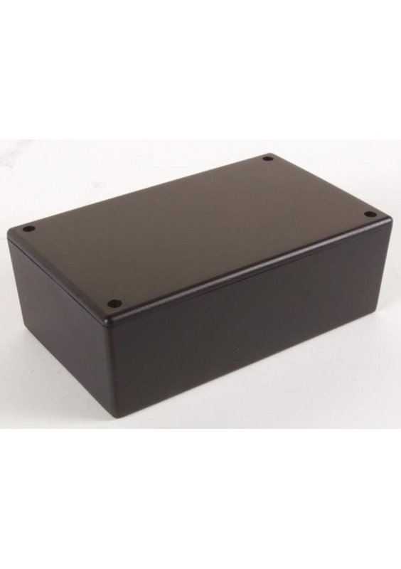 COFFRET PLASTIQUE - NOIR - 200x110x65mm