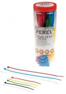 JEU DE SERRE-CÂBLES EN NYLON - DIFFÉRENTES COULEURS (300 PIÈCES)