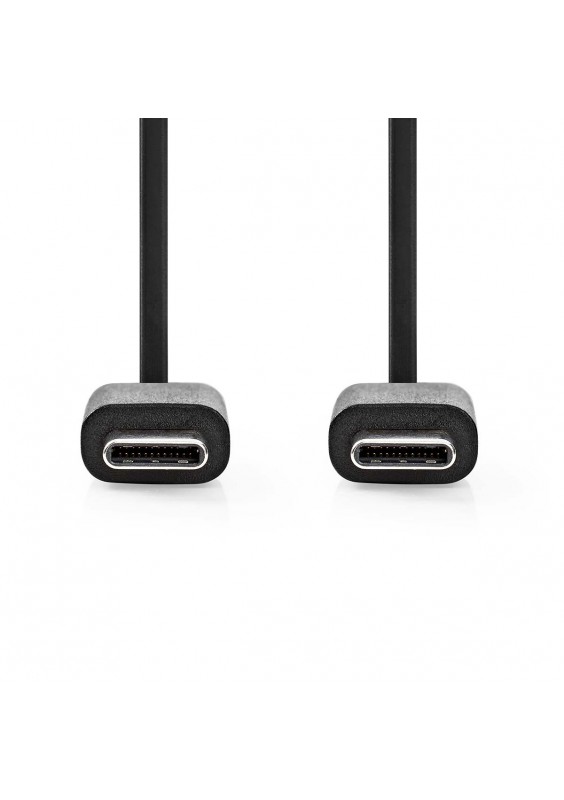 CÂBLE USB 2.0 - USB-C MÂLE / USB-C MÂLE - 1m