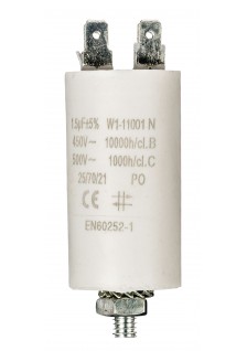 Condensateur de démarrage à cosses - 1.5µF / 450 V