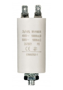 Condensateur de démarrage à cosses - 3.0µf / 450 V