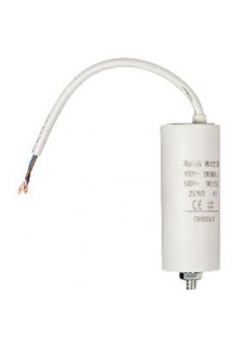 Condensateur de démarrage à câbles - 25.0µF / 450 V