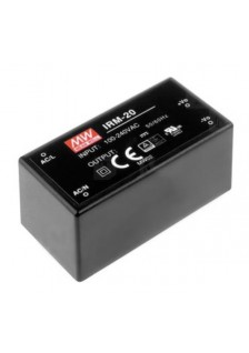 MEAN WELL 20W - 1 SORTIE - ENCAPSULÉ - 12V