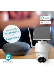 CAMÉRA CONNECTÉE EXTÉRIEURE SMARTLIFE ALIMENTATION SOLAIRE