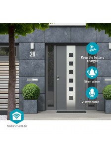 CAMÉRA CONNECTÉE EXTÉRIEURE SMARTLIFE ALIMENTATION SOLAIRE