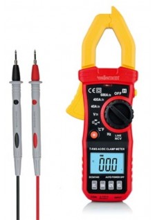 PINCE AMPÈREMÉTRIQUE - CAT III - 600 V - AC/DC - NCV - AVEC FONCTION DATA-HOLD