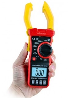 PINCE AMPÈREMÉTRIQUE - CAT III - 600 V - AC/DC - NCV - AVEC FONCTION DATA-HOLD