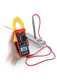 PINCE AMPÈREMÉTRIQUE - CAT III - 600 V - AC/DC - NCV - AVEC FONCTION DATA-HOLD