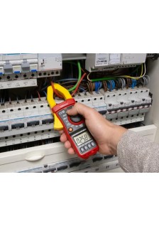 PINCE AMPÈREMÉTRIQUE - CAT III - 600 V - AC/DC - NCV - AVEC FONCTION DATA-HOLD