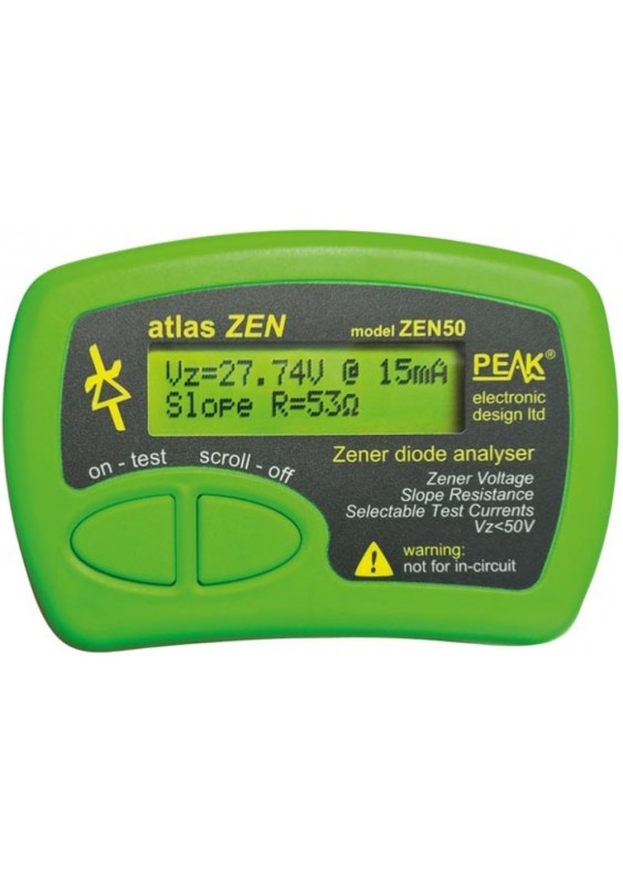 ATLAS ZEN - ANALYSEUR DE DIODES ZENER (0 - 50 V)