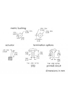 INVERSEUR VERTICAL DPDT ON-ON