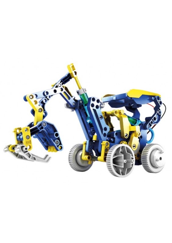 KIT ÉDUCATIF - ROBOT À ÉNERGIE SOLAIRE ET HYDRAULIQUE - KSR17