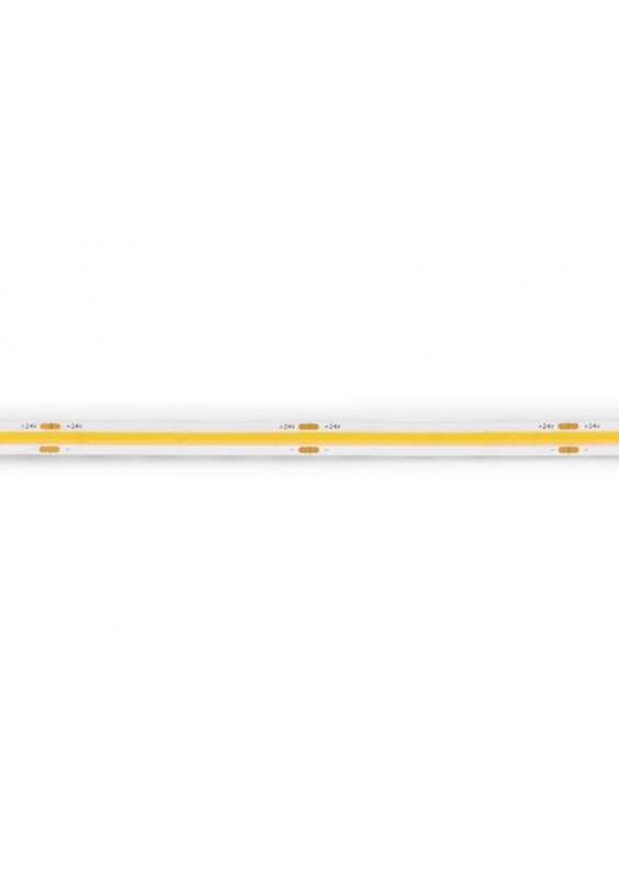 RUBAN DE LED COB BLANC 4000K - 320 LED/m - 5m - 24V - 9W/m - IP20