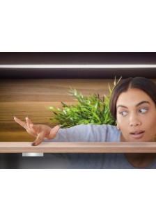 INTERRUPTEUR TACTILE À LED CACHÉ POUR PANNEAU D'AMEUBLEMENT - 12V/24V