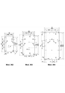 COFFRET PUPITRE 161x97x61.1mm