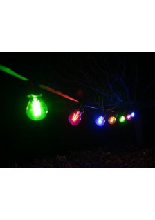 AMPOULE LED G45 - DIFFÉRENTES COULEURS - 4 PIÈCES