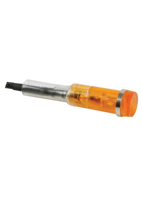 VOYANT ROND Ø 9mm 220V - ORANGE