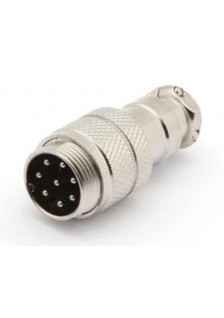 CONNECTEUR MULTICONTACTS MÂLE - 8 CONTACTS