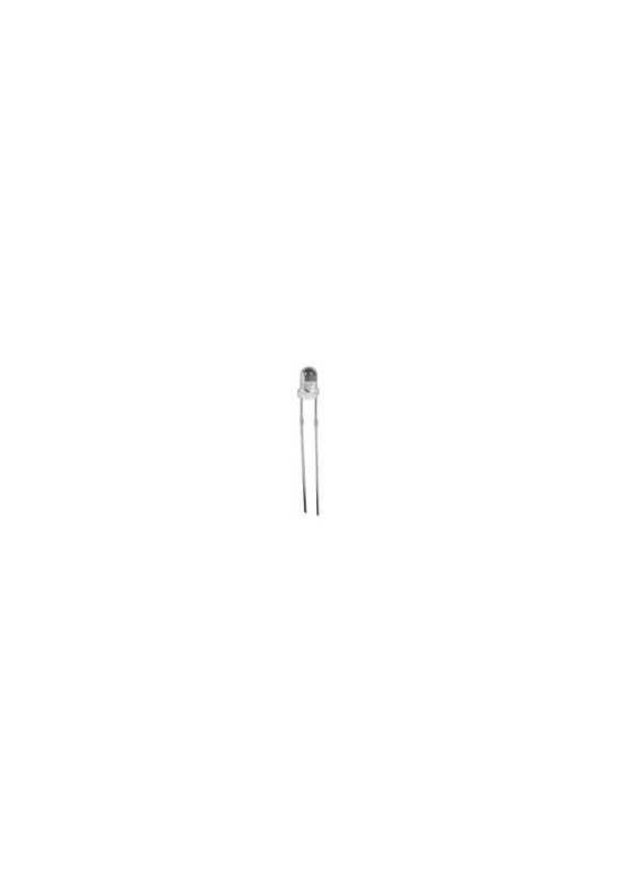 DIODES LED 3mm BLANC FROID - 
 10PCS