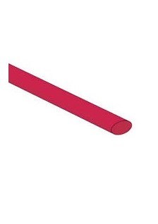 GAINE THERMORETRACTABLE 2:1 - 6.4mm - ROUGE - 1m