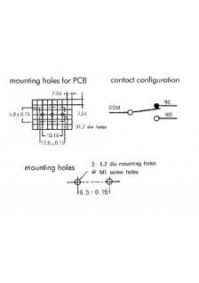 MICRORUPTEUR SUBMINIATURE 3A