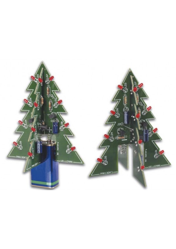 SAPIN DE NOËL LED 3D - WSSA130