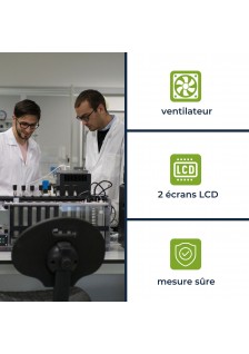 ALIMENTATION RÉGLABLE 0-30VCC/0-10A MAX - AVEC AFFICHEUR LCD