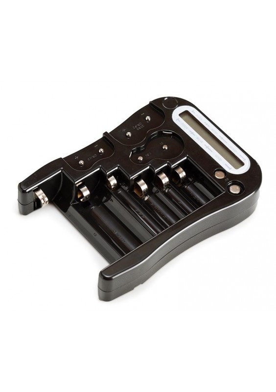 TESTEUR DE PILES MULTI-USAGES AVEC AFFICHEUR LCD