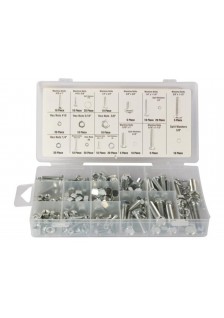ASSORTIMENT ÉCROUS ET BOULONS - 240 PIÈCES
