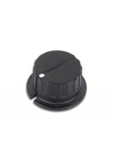BOUTON NOIR AVEC POINT BLANC - 35.7mm/6mm