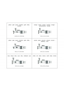 ALIMENTATION AVEC SORTIE RÉGLABLE - 100-240V - DE 3 À 12VCC - 2.5 A + 6 FICHES
