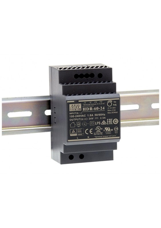 ALIMENTATION 1 SORTIE - 60W - 24V 2.5A