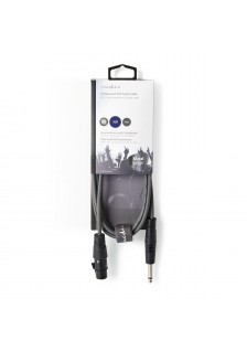 CORDON XLR FEMELLE / JACK 6.35 MÂLE - 1.5m