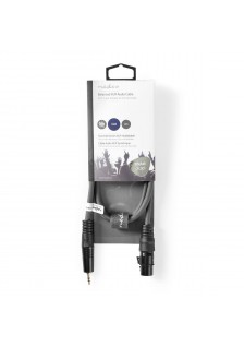 CORDON XLR FEMELLE / JACK 3.5 ST MALE - 1m