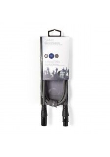 CORDON XLR MÂLE / XLR FEMELLE - 1.5m