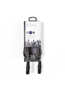 CORDON XLR MÂLE / XLR FEMELLE - 3m